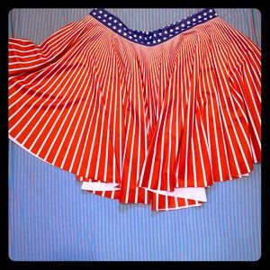 Black Milk Clothing Star Spangled Cheerleader Skrt